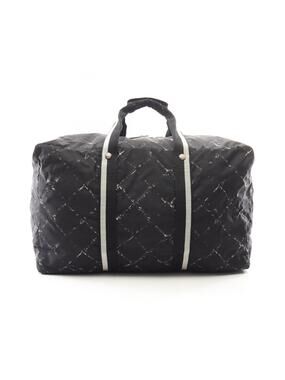 Chanel Old Travel Line Duffel Bag Nylon #284595C67B
